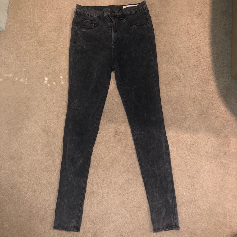 Rag & Bone Justine Skinny Jean in rosebowl black
